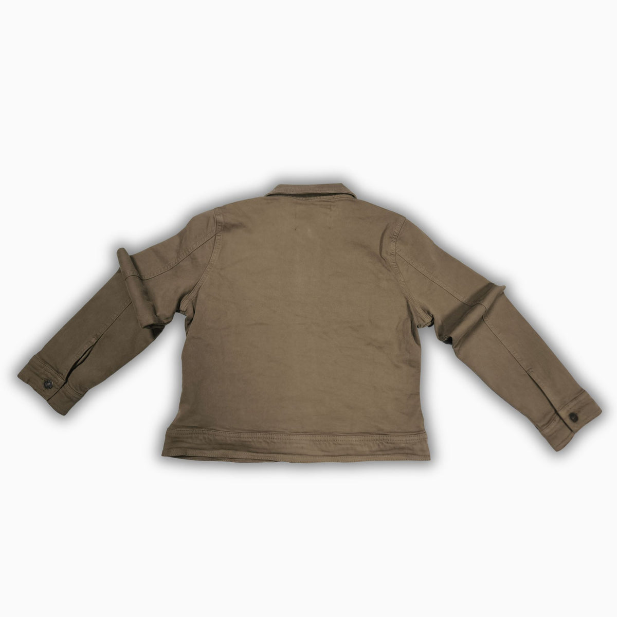 Women Classic Denim Jacket 23055 in Mocha, photo 2