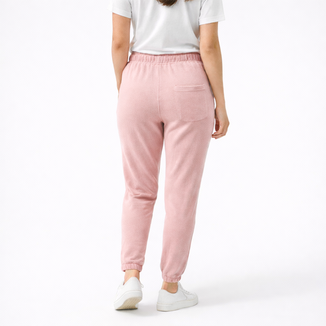 Women Comfort Fit Trouser – Pink