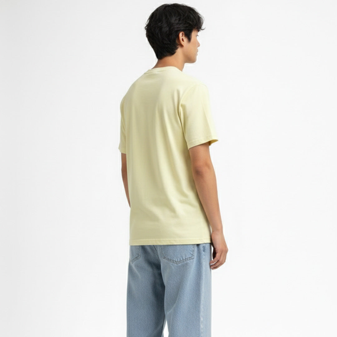 Men Premium Everyday T-Shirt - Pale Yellow