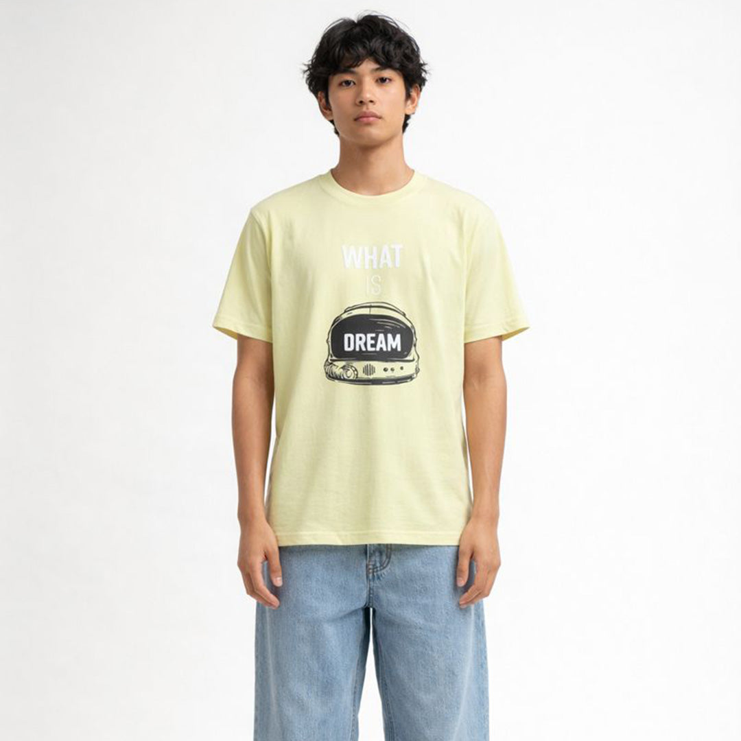 Men Premium Everyday T-Shirt - Pale Yellow