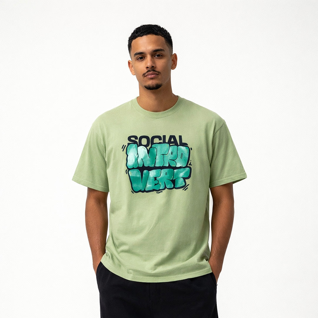 Men Premium Everyday T-Shirt - light olive green