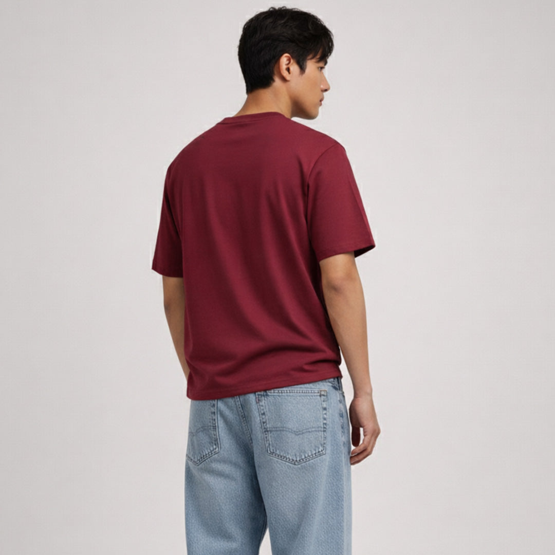 Men Premium Everyday T-Shirt - Burgundy