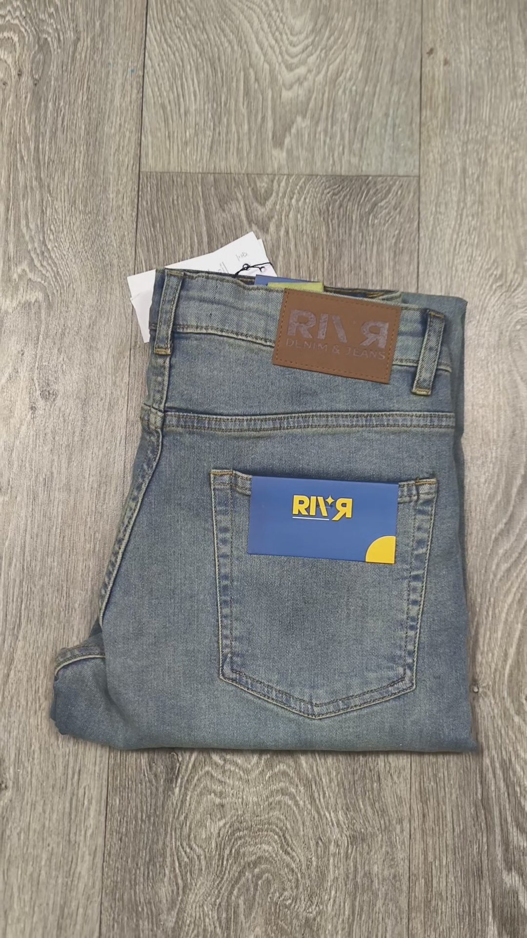 Men Slim Fit Stretch Jean - Ice Blue