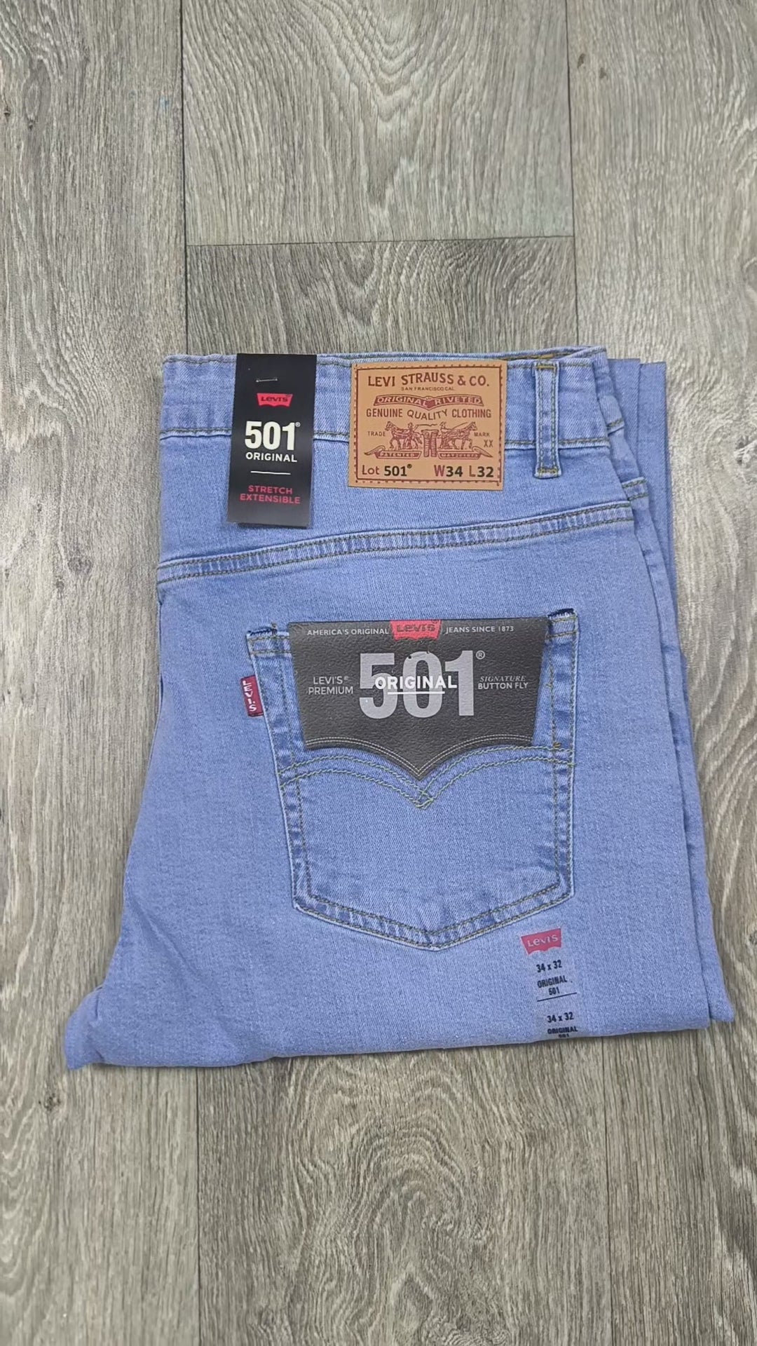 Men 501 Smart Fit Jean - Light Blue