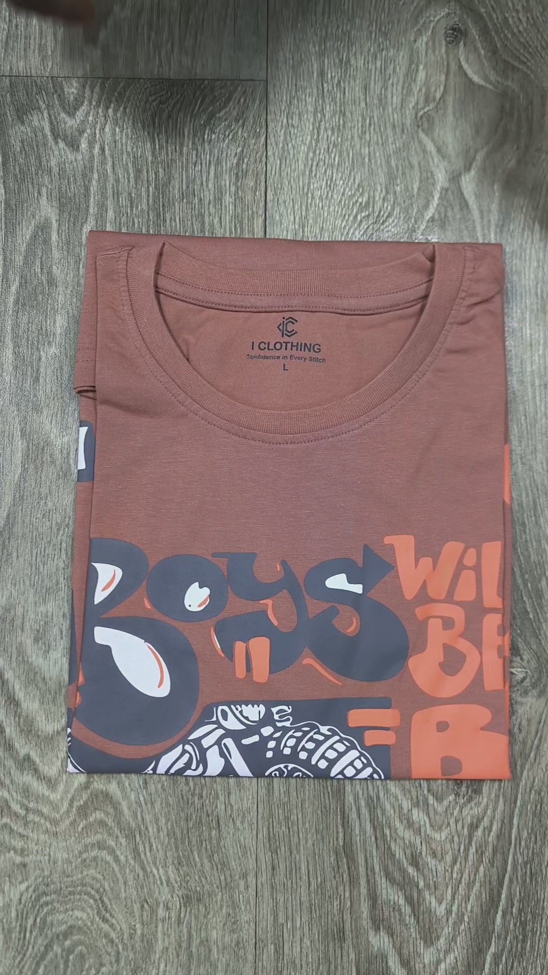 Men Muscle Fit Stretch T-Shirt - Dusty Pink